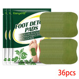 60/12PCS Detox Foot Patches Pads Natural Herbal Wormwood