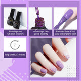 Nail Set for Nail Extensions Quick Building Poly