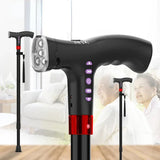 Multifunctional Intelligent Automatic Alarm Crutches Elderly Anti-skid Cane