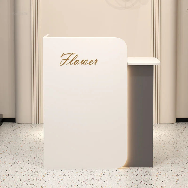Fashion Coffee Shop Hotel Reception Desks Simple Cash