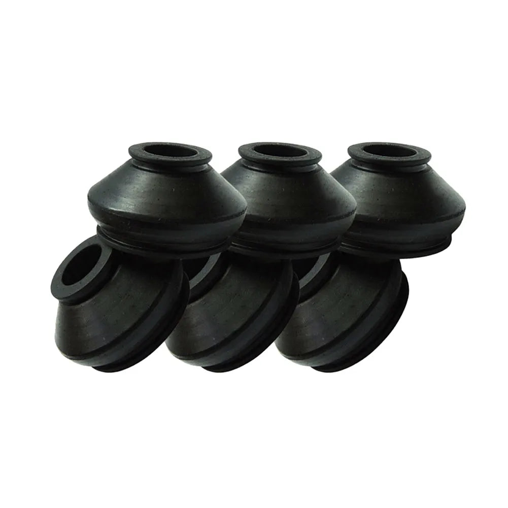 6pcs Rubber Tie Rod End & Ball Joint Boots