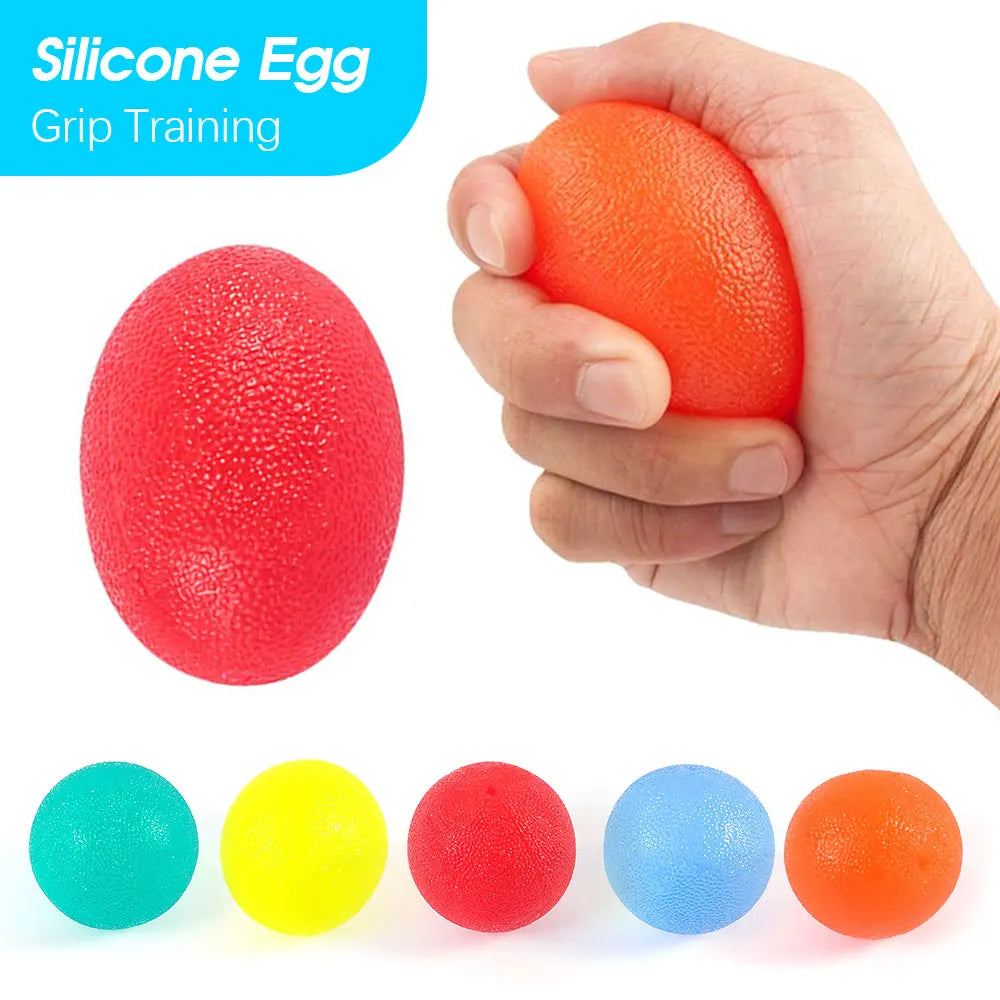 Silicone Egg Fitness Hand Expander Gripper Strengthener Forearm