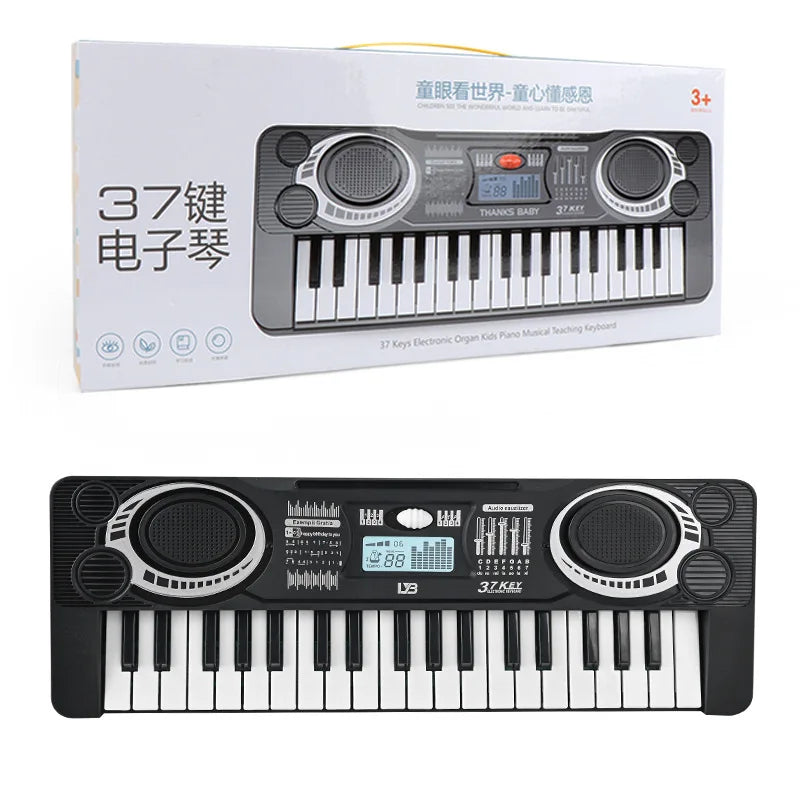 61-key Children's Electronic Piano Keyboard Portable Educational Toy