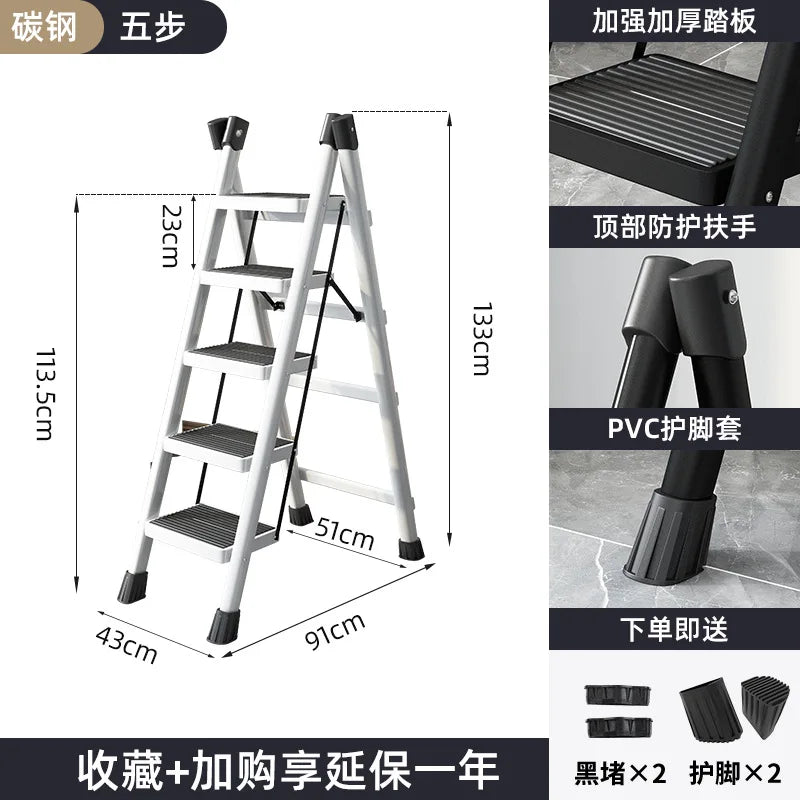 Fashion High Stools Kitchen Multi-layer Structure Ladder Chair