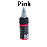 UV Tattoo Inks Pigment 8 Colors Professional Semi-Permanent
