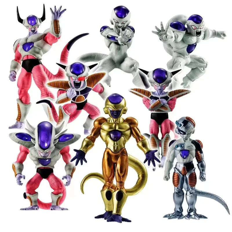 8pcs/Set Dragon Ball Z Frieza Figure Freezer Third