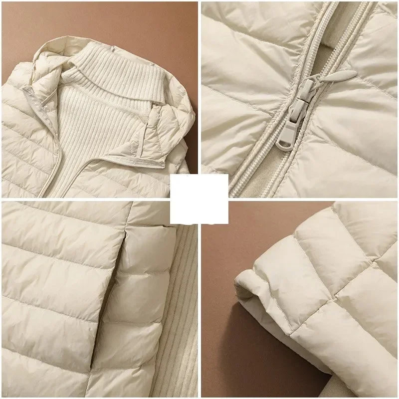 Women's Autumn/Winter X-long Hooded Sleeveless Jackets 2023 New