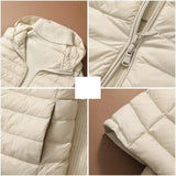 Women's Autumn/Winter X-long Hooded Sleeveless Jackets 2023 New