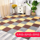 Wooden Interlocking Exercise Tiles Crawling Carpet And Rug
