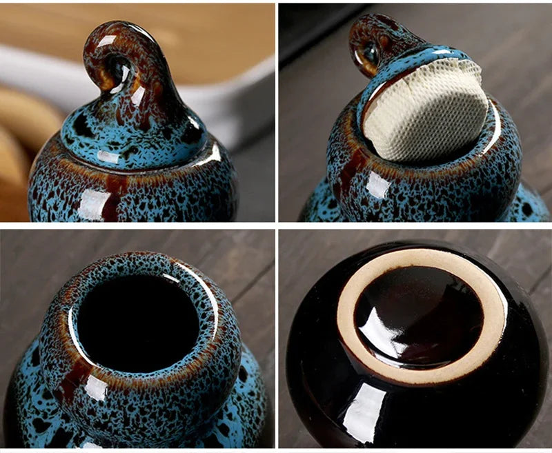 Creative Portable Travel Tea Set With Tea Bag