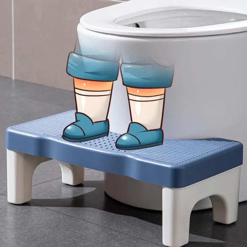 1pcs Poop Stool Toilet Step Stool Non-slip Portable