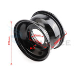 Black 8 inch Front or Rear wheel Hub