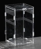 Magnetic Acrylic Case Nano Arboreal Tarantula Enclosure Reptile