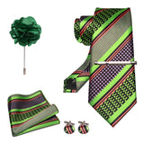 EASTEPIC 8 cm Red Blue Plaid Tie Paisley