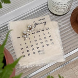 MINKYS ins Hot Popular 2024 Wall Calendar Decorative