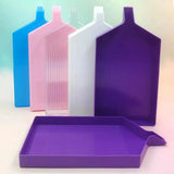 Large Capacity Diamond Painting Tray Plastic Drill Plate