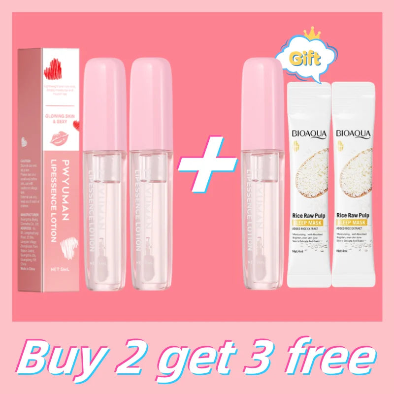 Instant Lip Plump Oil Increase Lips Elasticity Reduce