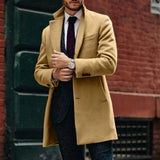 Shirts Mechanic Length Men'S For Wool Men Winter