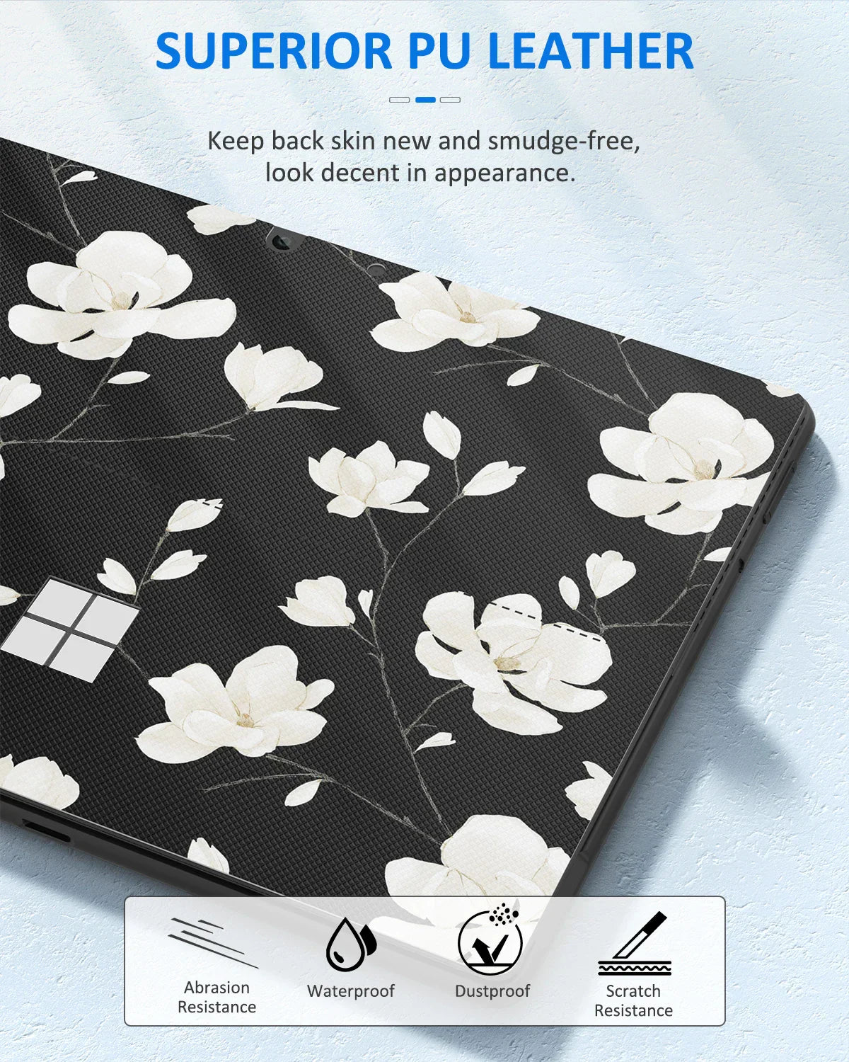 MoKo Tablet Back Skin Stick Decal for Microsoft