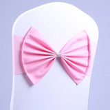10/50pcs/Lot Bow Chair Sashes Band For Wedding Party