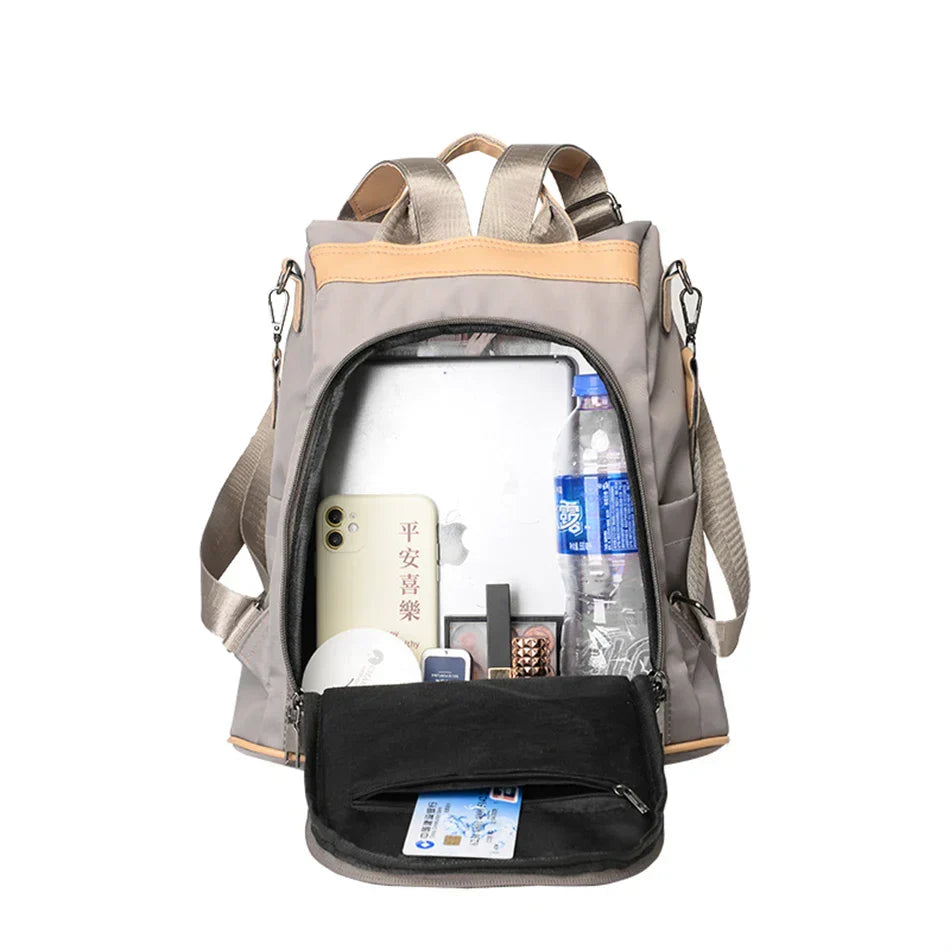 3 In 1 High Quality Antitheft Backpack Women