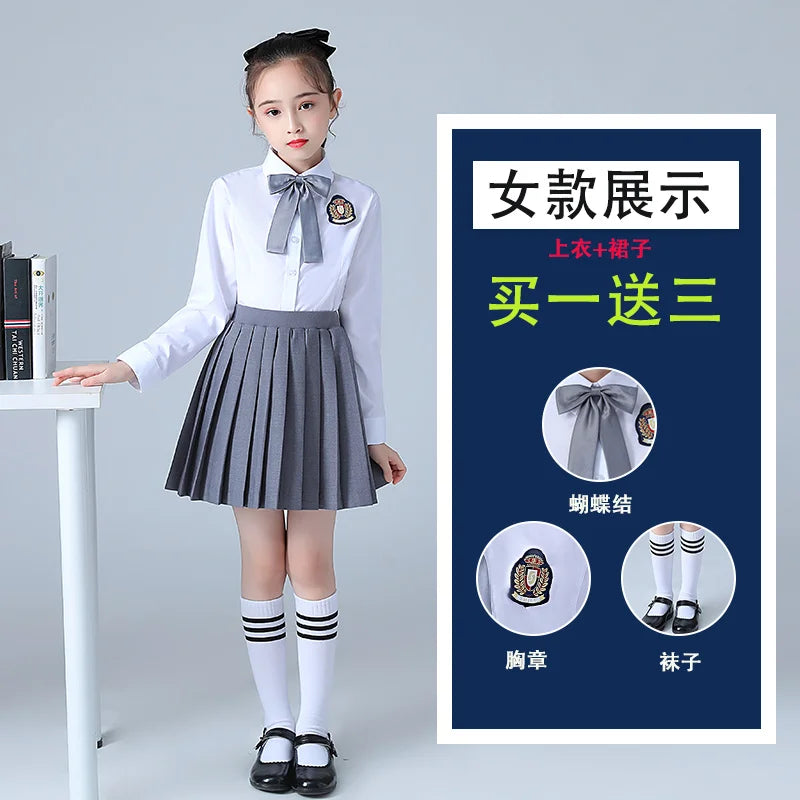 Childrens choir performance uniform primary and secondary skirt