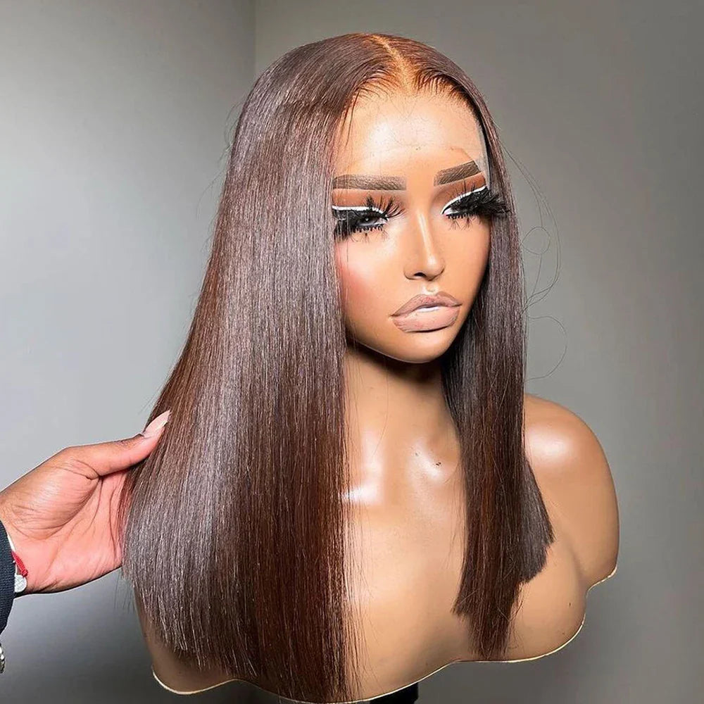 13x4 Lace Front Human Hair Wig Transparent Lace