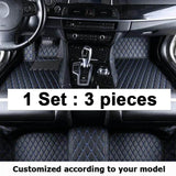 Custom Made Leather Car Floor Mats For Toyota