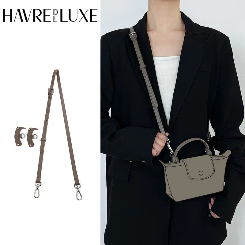 HAVREDELUXE Bag Strap For Longchamp Bag Strap Mini