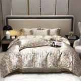 Mulberry Silk 4 Pieces Comforter Bedding Set, 1PC