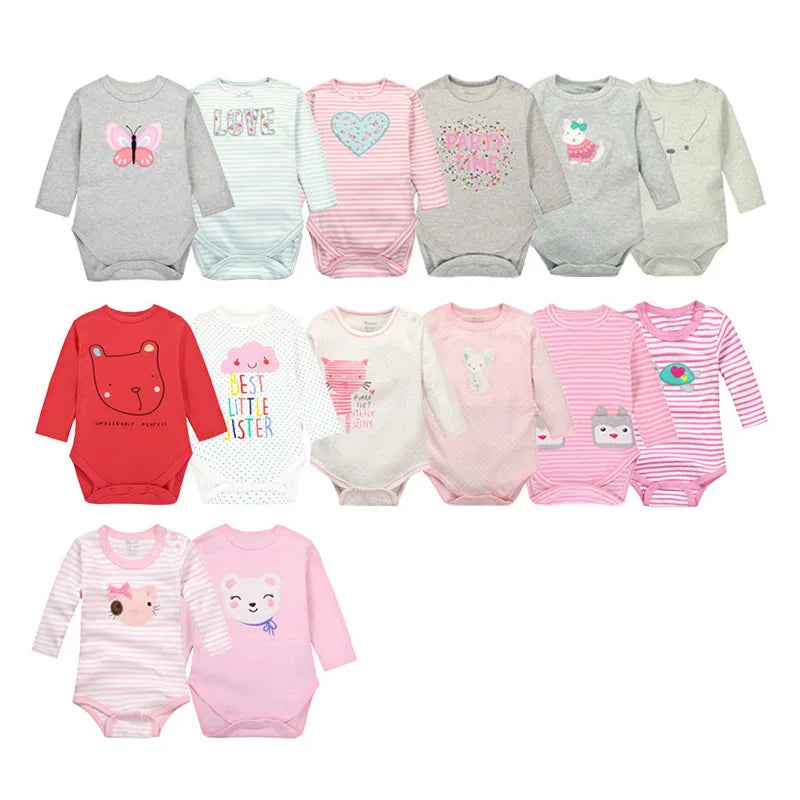 New baby men and women baby one-piece spring