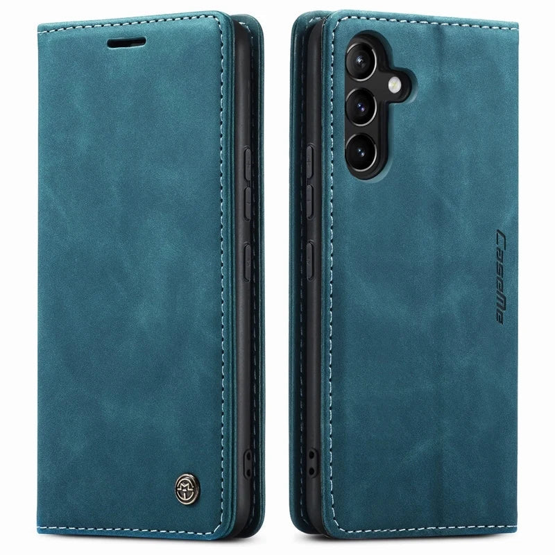 Leather Flip Case For Samsung Galaxy A54 Cover