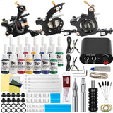 Complete Tattoo Kit Coil Tattoo Machine Set Tattoo