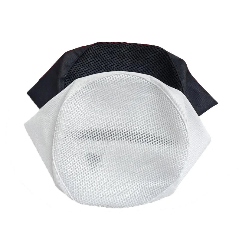 Mesh Top Thick Net Sushi Chef Cap Japanese