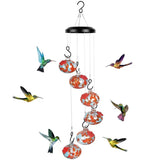 Anti-fade Hummingbird Feeders Bird Feeder With Wind Chimes