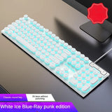 Cool Backlit Floating Button Design 104 Keys Waterproof