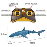 Rc Shark Robot Children Pool Beach Toy Kids