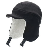 Men's Winter Berber Fleece Hat Warm Thick Add