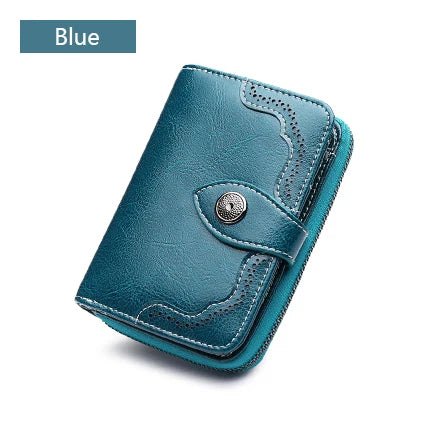 2024 Women's Genuine Leather Long Wallet