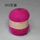 6 Balls Angora Mohair Wool Yarn for Knitting