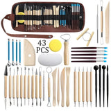 Pottery Clay Sculpting Tools Kit 8-61 Pcs/Set, Ceramic