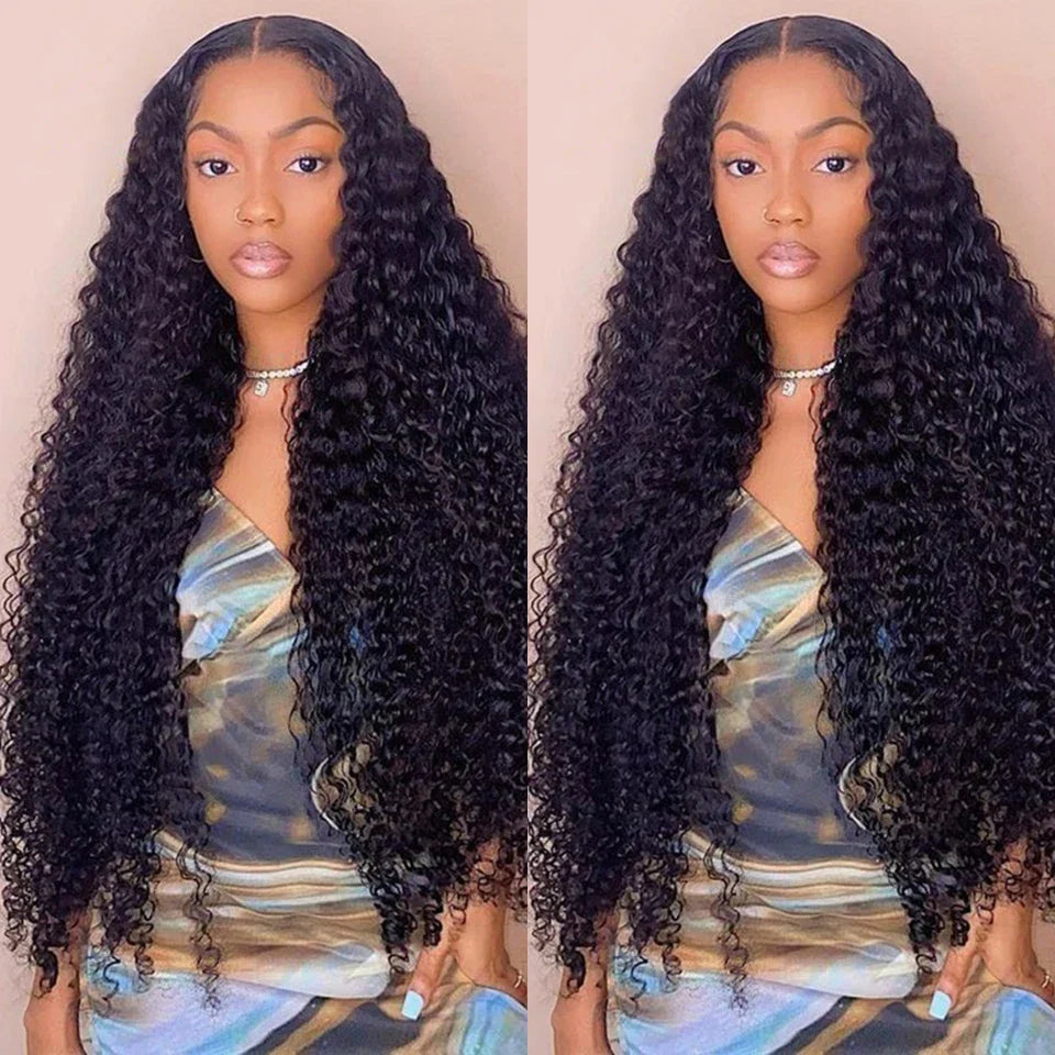 13x4 HD Transparent Lace Front Human Hair Wigs