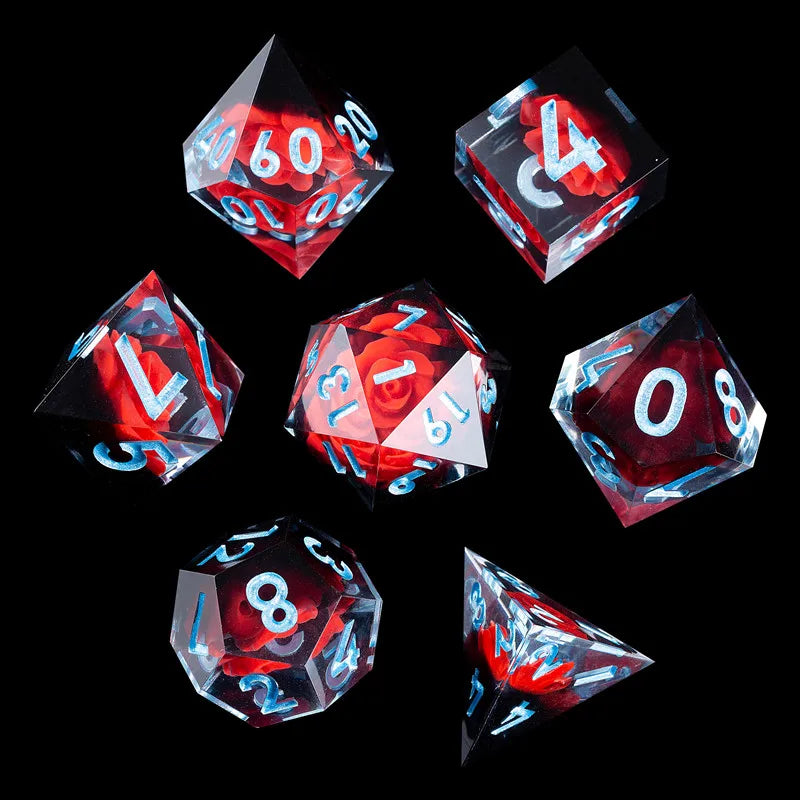 MINI PLANET Resin Dice With Sharp Edge For