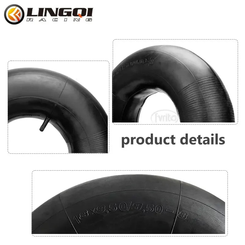 LESQUE Pit Dirt Bike Tire Rubber Tube Bent