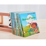 Kids English Words Learning Picture Books Montessori Bedtime