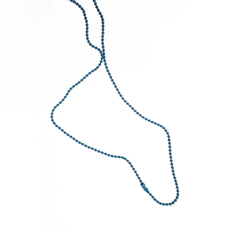 2024 Jewelry Trends Colorful Cross Women's Necklace Versatile
