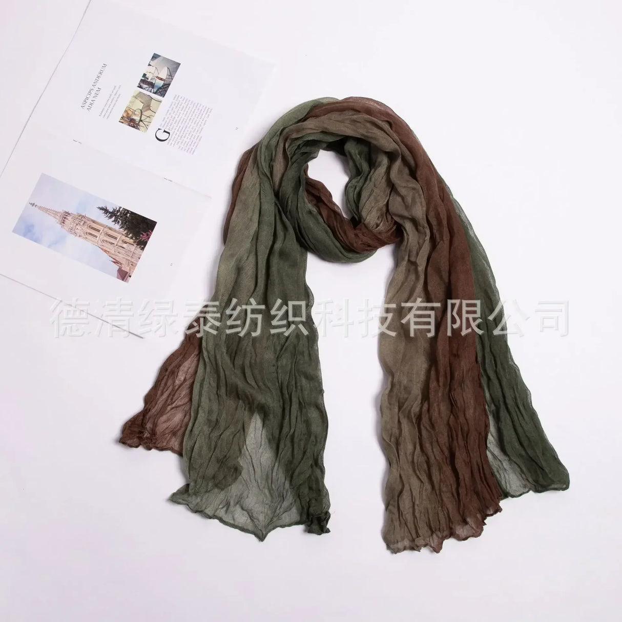 180x90cm Women Patchwork Scarf Muslim Crinkle Hijab Headwraf