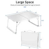 Folding Laptop Desk, Portable Foldable Camping Table, Mini