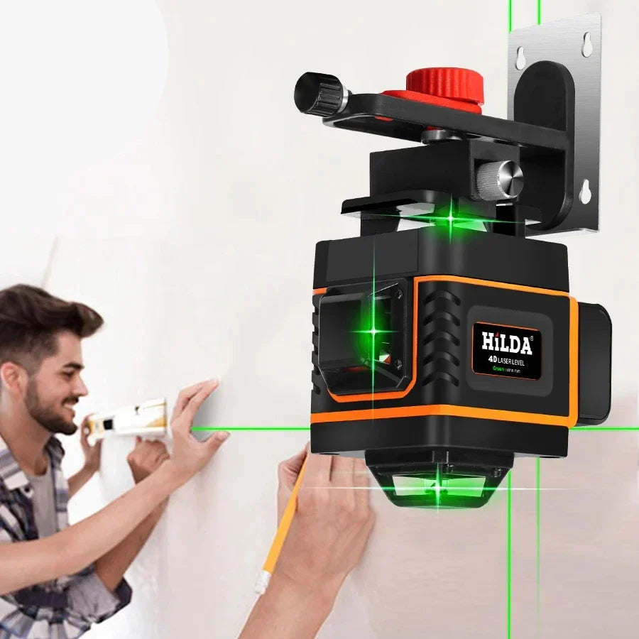 Laser Level 12/16 lines green line 3D/4D Self-Leveling