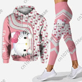 2024 Disney Hello Kitty 3D Kitty Cat Hoodie